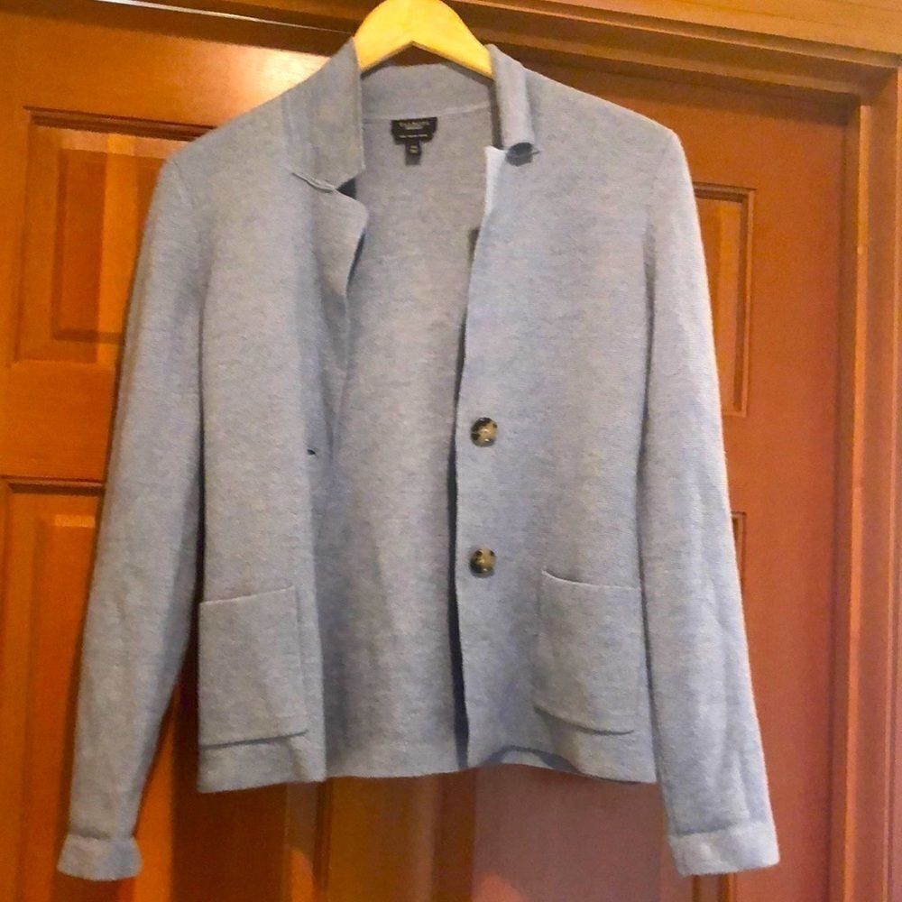 TALBOTS Cardigan woman’s pure Italian wool button down